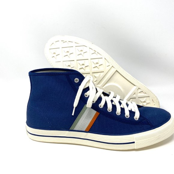 Converse Men's Size 12 167495C PLAYER LT High Top Navy Blue Canvas Skate Sneaker - Picture 4 of 8